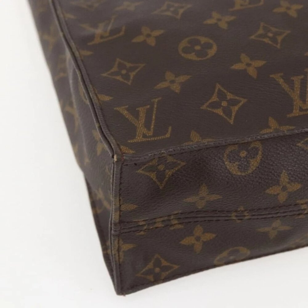 LOUIS VUITTON Monogram Sac Plat Hand Bag - Picture 10 of 16